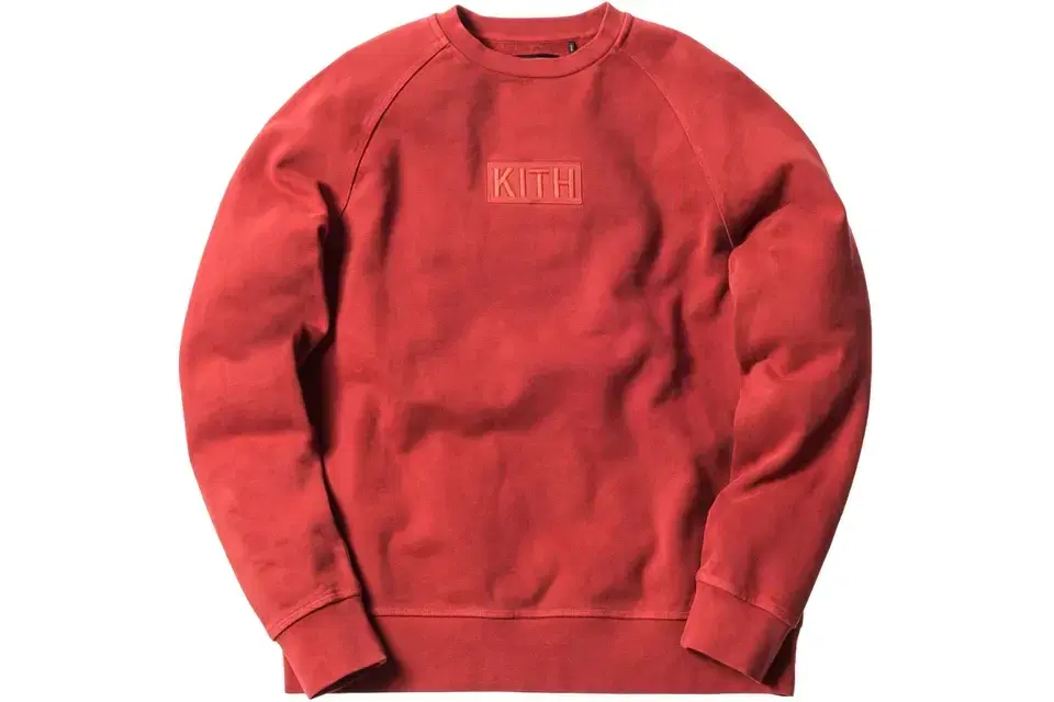 키스 Kith Classic Logo Crewneck Terracotta